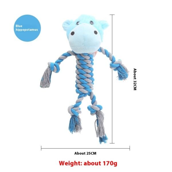 Plush Dog Toy Animal Shape Bite-resistant Molar Pet Products - Image 7