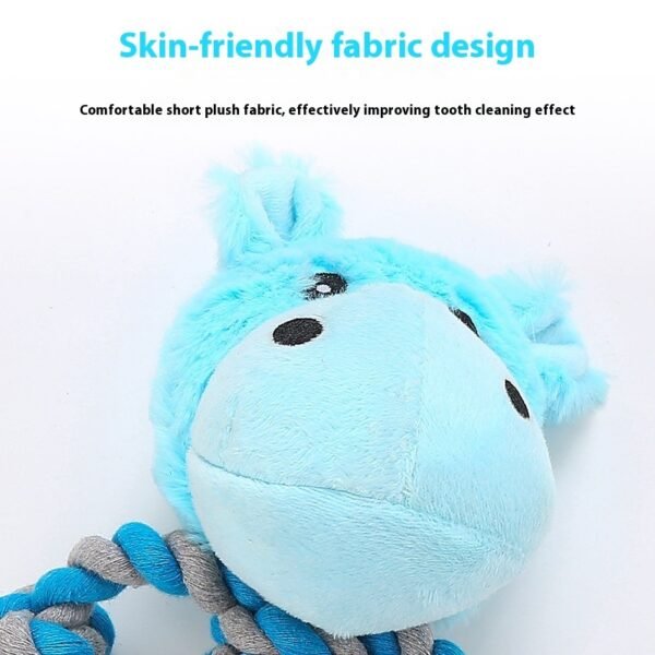 Plush Dog Toy Animal Shape Bite-resistant Molar Pet Products - Image 9